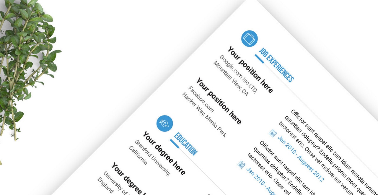 Multipurpose Resume Template