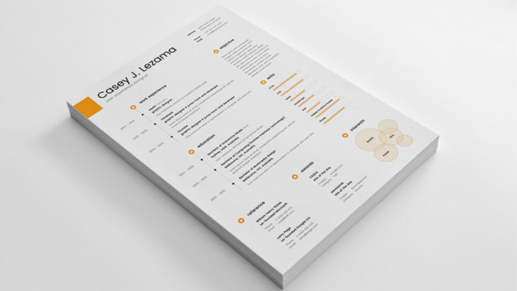 Free and Good Designed Resume Templates