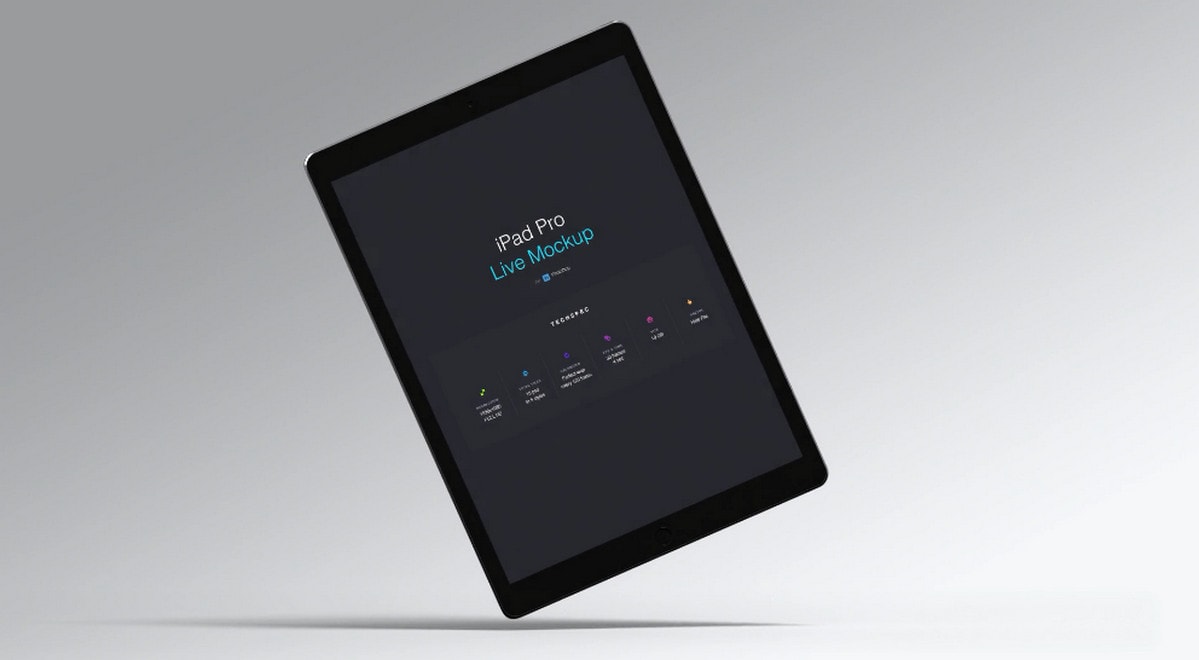 Animated iPad Pro Mockup