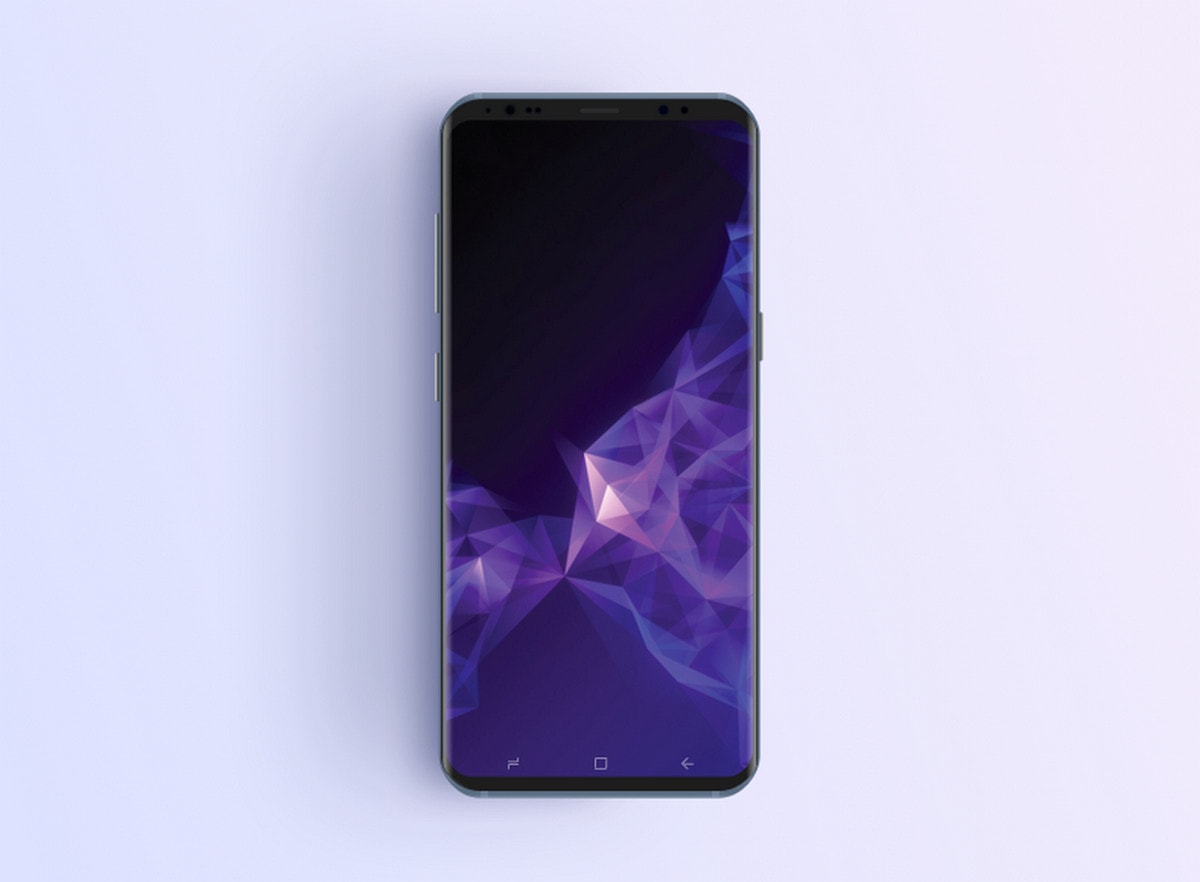 Samsung S9 Phone Mockup