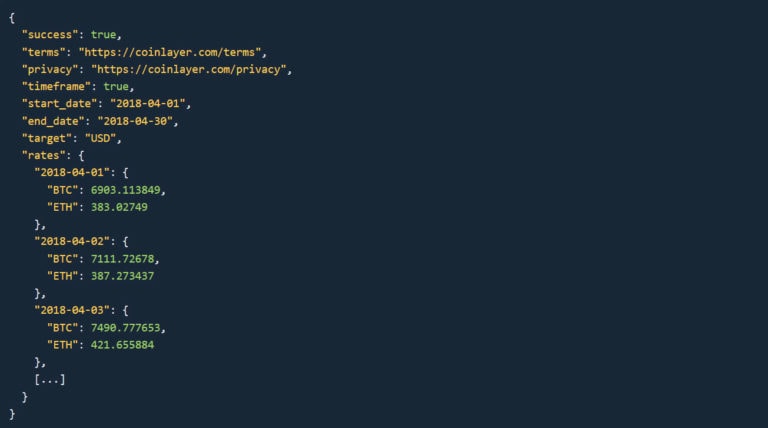 How to Create a Cryptocurrency Exchange Rates using Coinlayer API ...