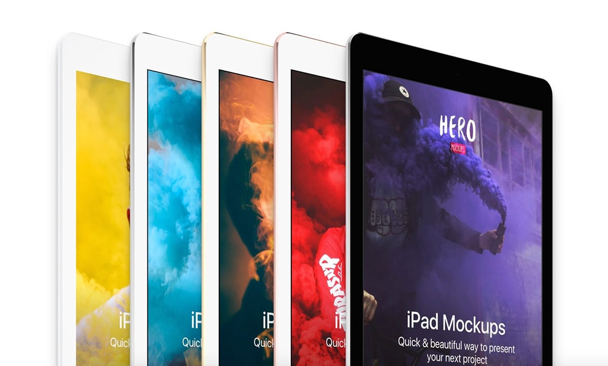 HERO iPad Mockups