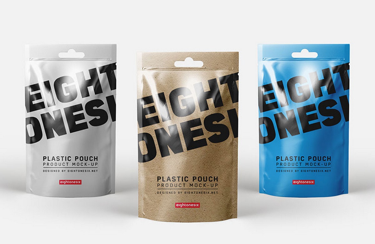 Plastic Pouch Mockup