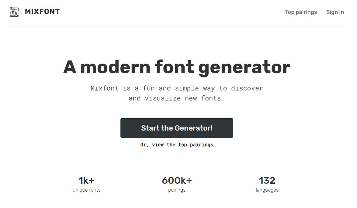 Free Generators For Web Designers And Developers