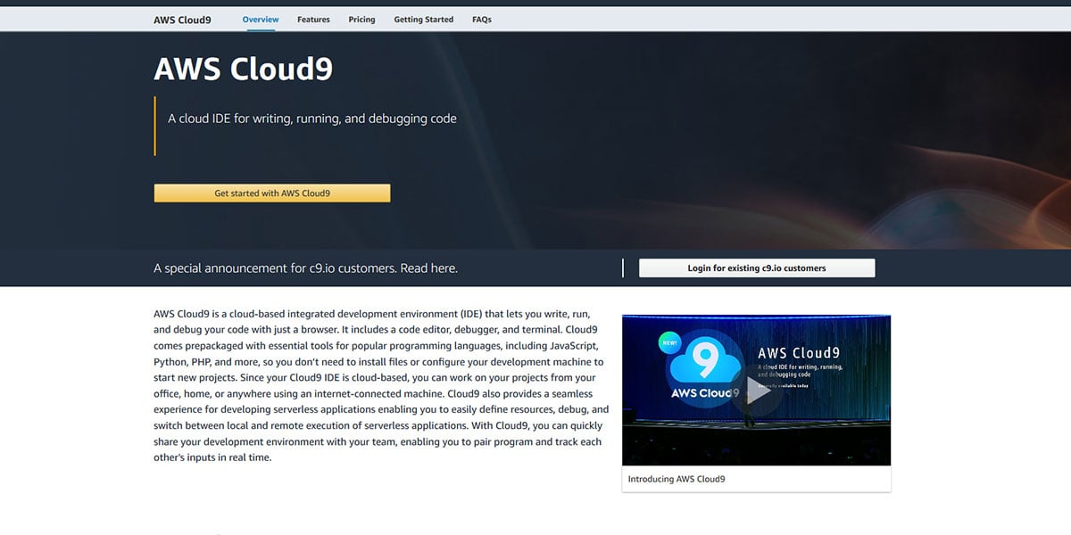 AWS Cloud9 Collaboration