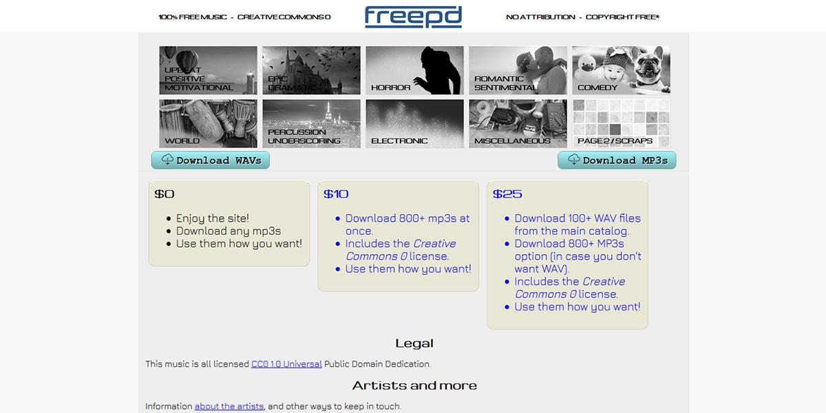 FreePD Homepage