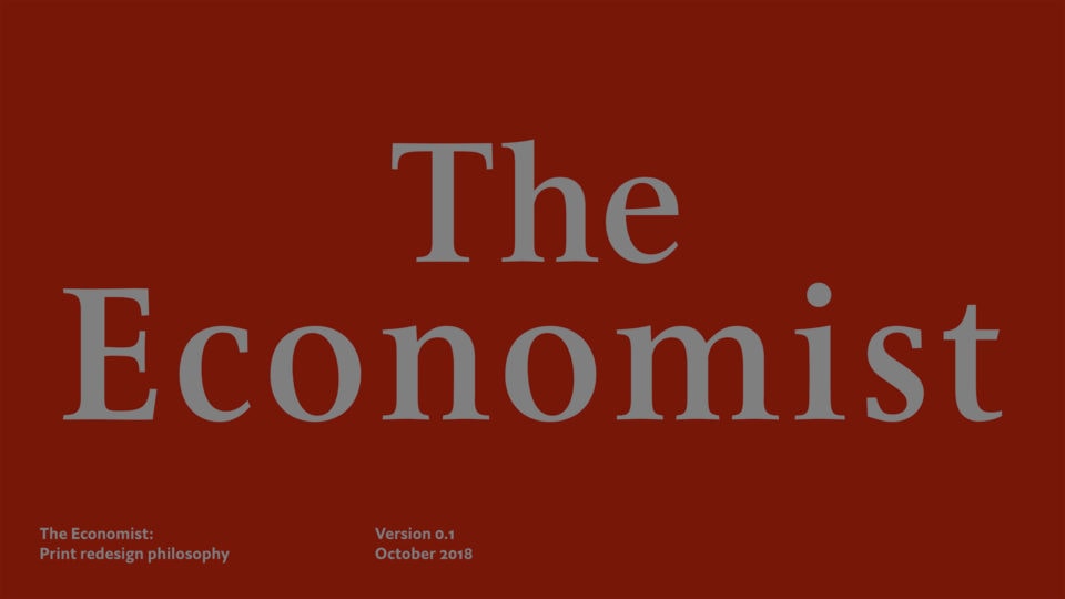 The Economist Redesign Does It Right