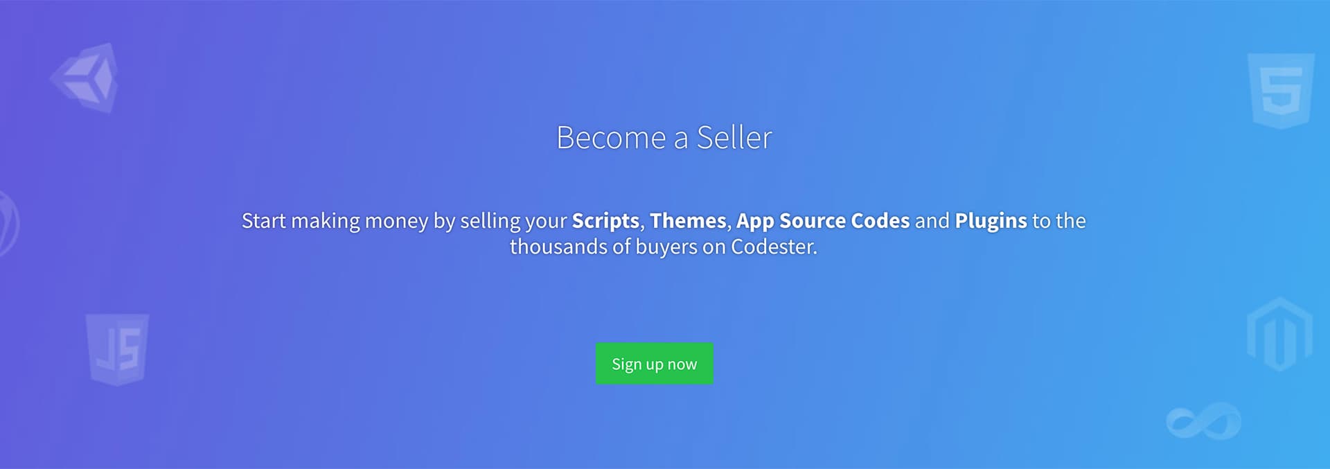 Sell Designs on Codester