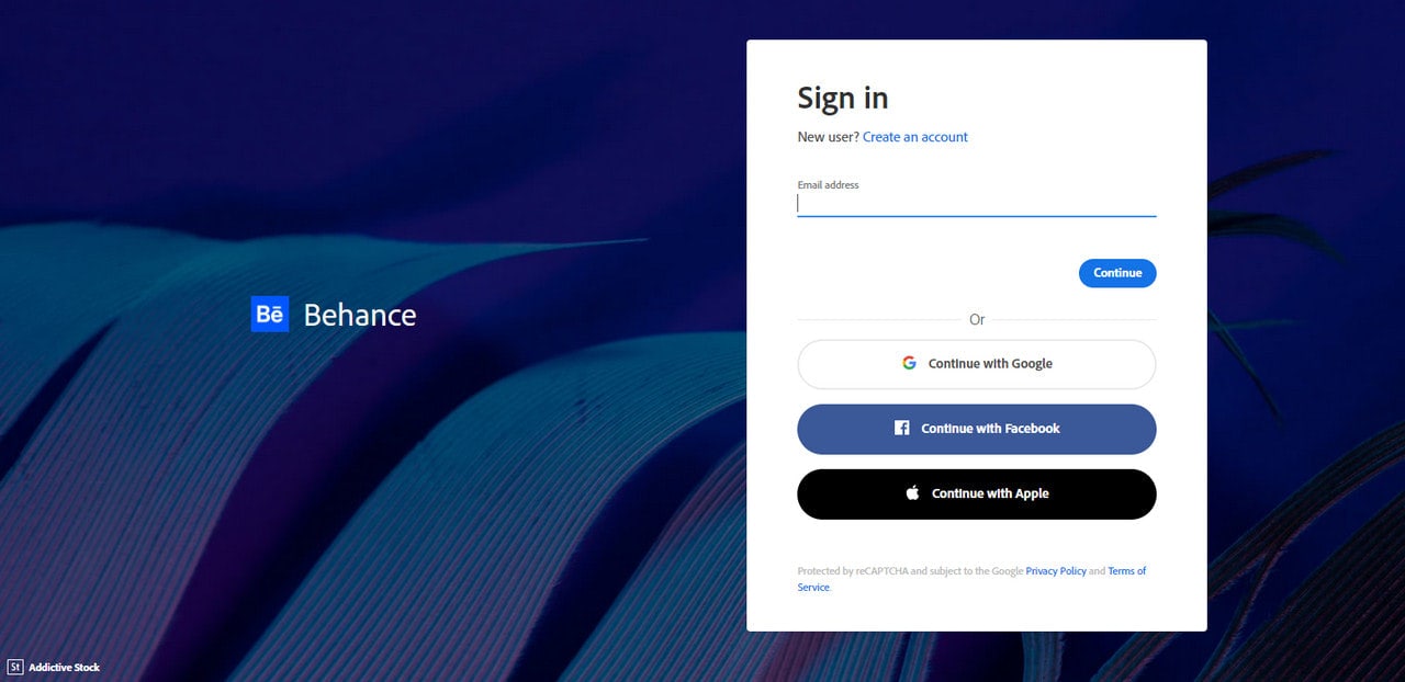 A view of the login page of  with a made up user name, as the