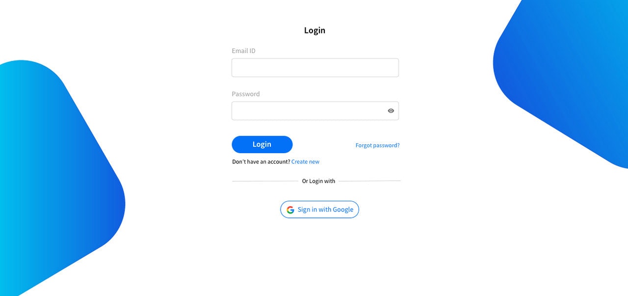 Log In form template set. Sign In with Facebook, Google, Apple. Isolated  login, sign in forms on white background. Website or App account connexion  page with email, passeword. UI vector Illustration. Stock