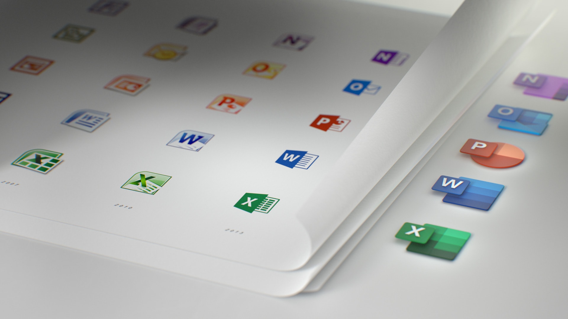 Microsoft Redesigned The Office App Icons