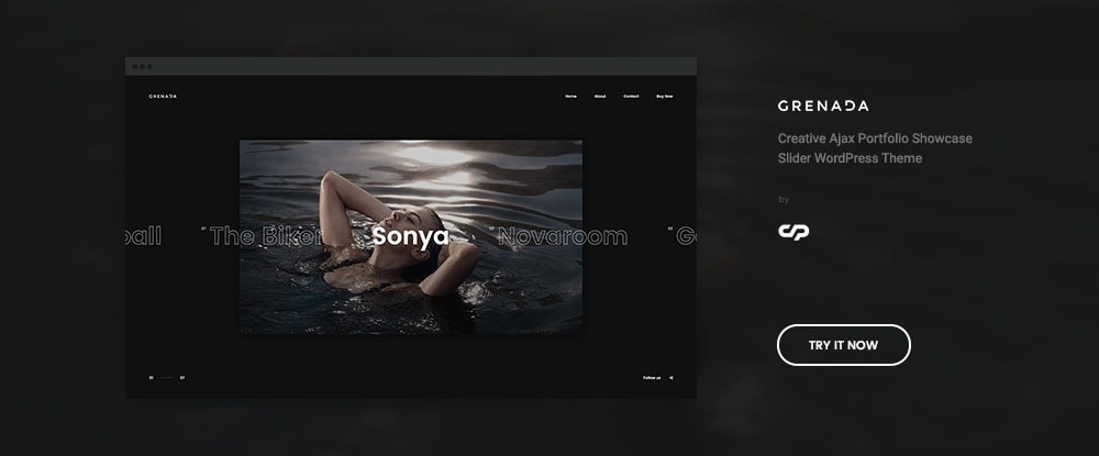 Grenada – Creative Ajax Portfolio Showcase Slider Theme