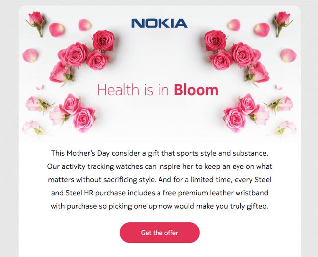 Mother’s Day offer
