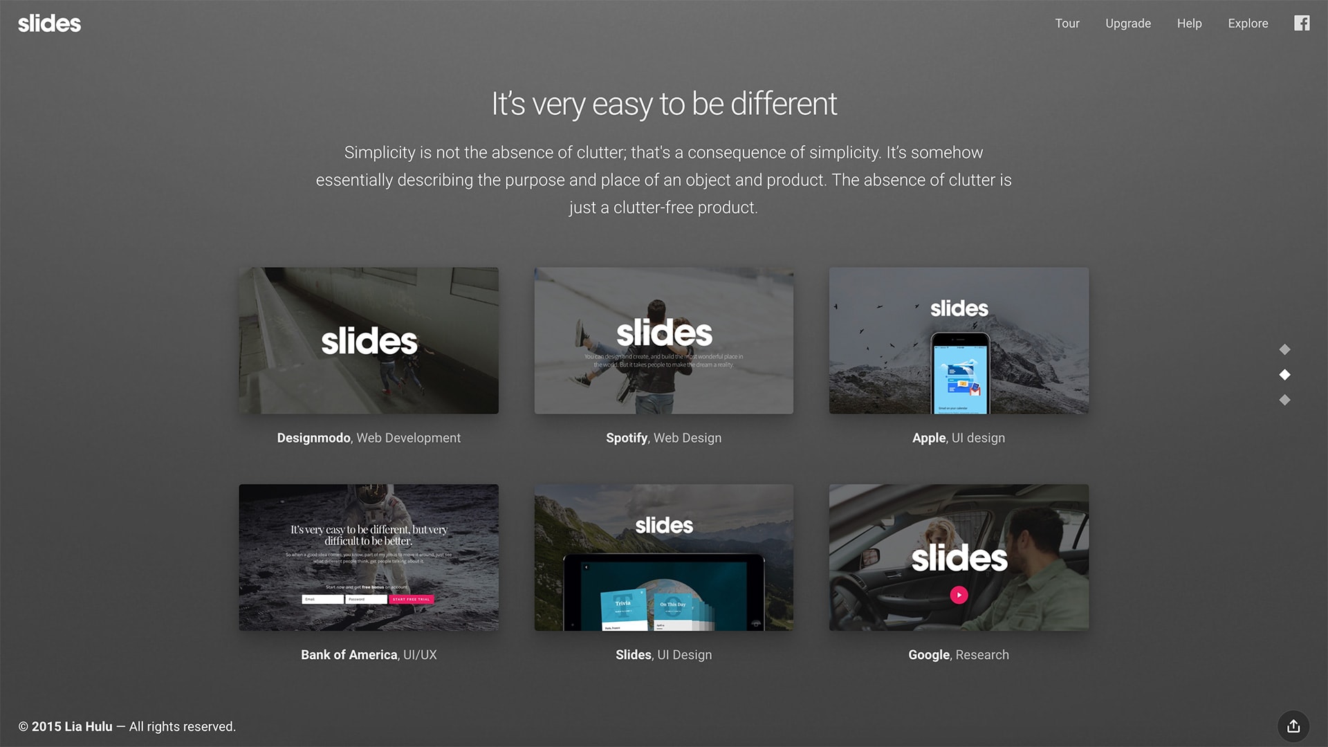 17 Full Screen Website Templates PNG