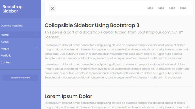 Bootstrap Navbar Guide And Free Navigation Examples - Designmodo