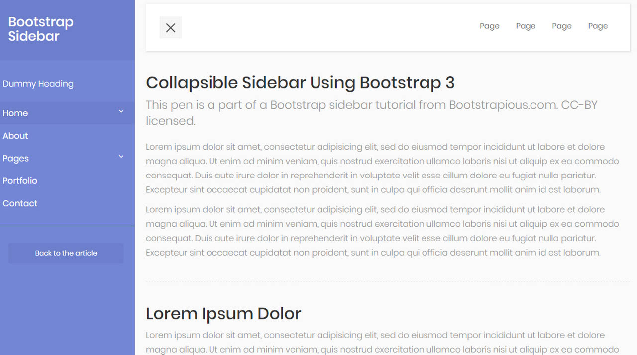 Bootstrap Navbar Guide and Free Navigation Examples Designmodo