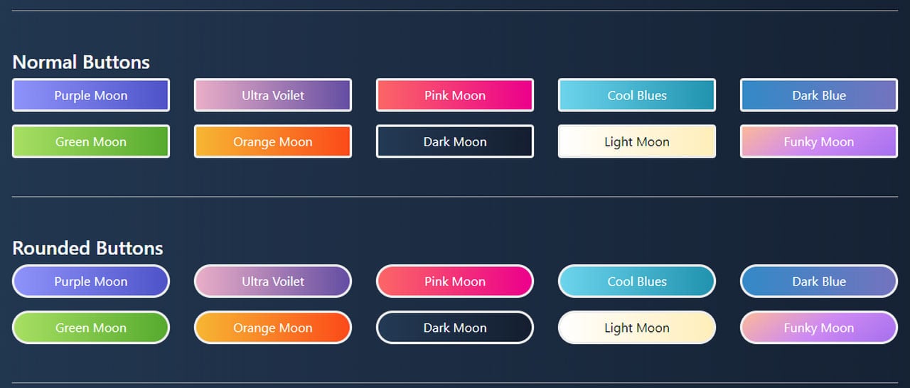 Bootstrap 2024 round button