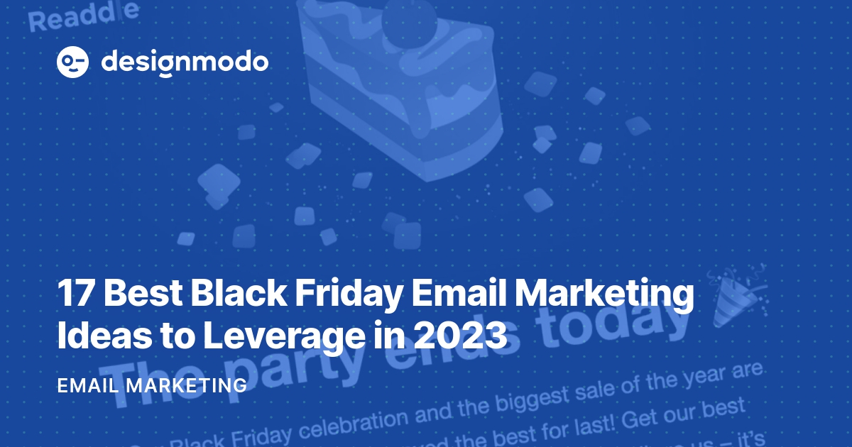 It's Black Friday! 15 Best Practice Examples for Creative Newsletters -  CleverReach