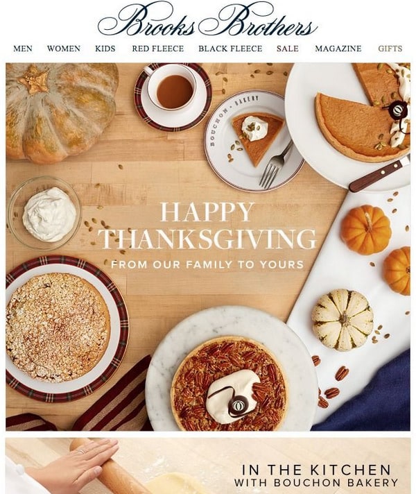 Best Practices for Thanksgiving Email Newsletters with Examples  Designmodo