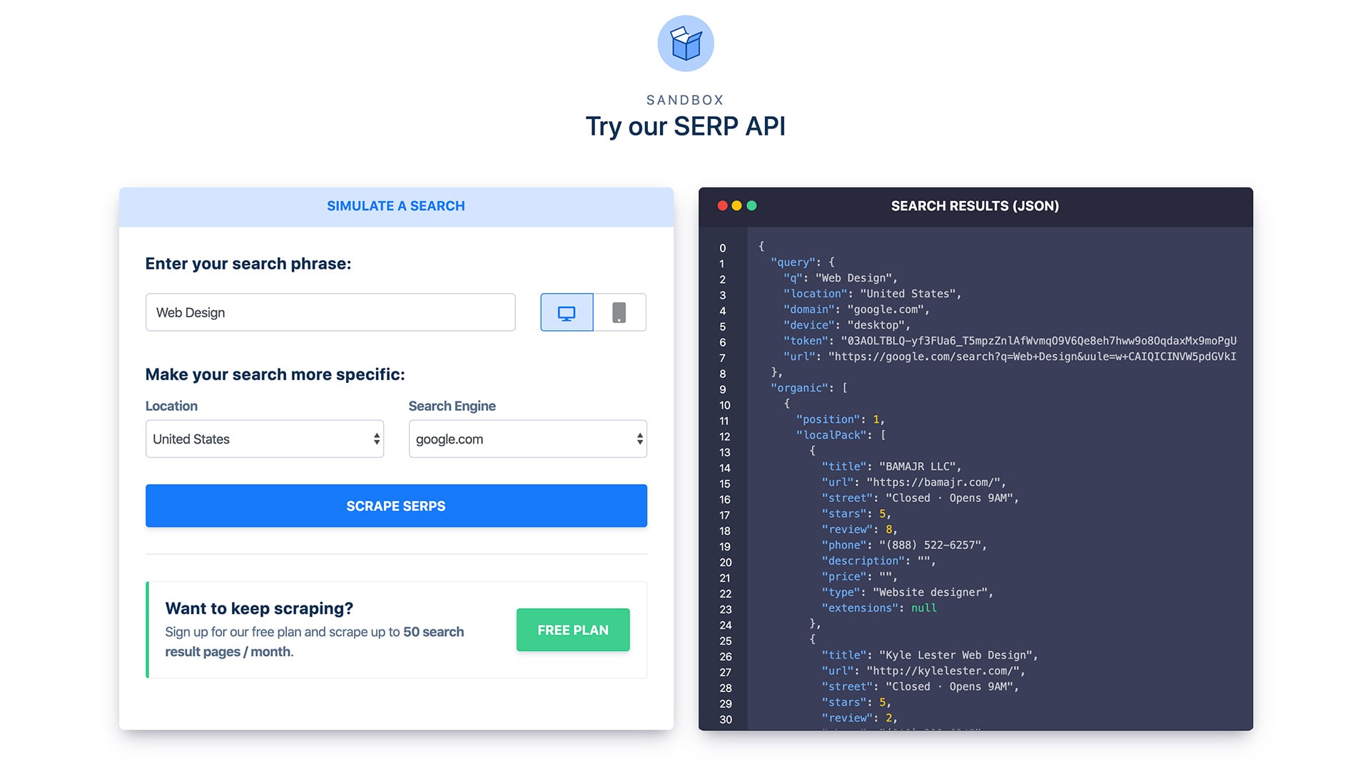 How To Scrape The Google Search Results With Zenserp Api Designmodo