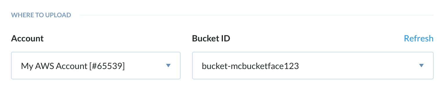 S3 Buckets listed in buddy