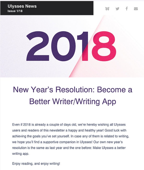 16 Happy New Year Email Subject Lines and Newsletter Examples Designmodo