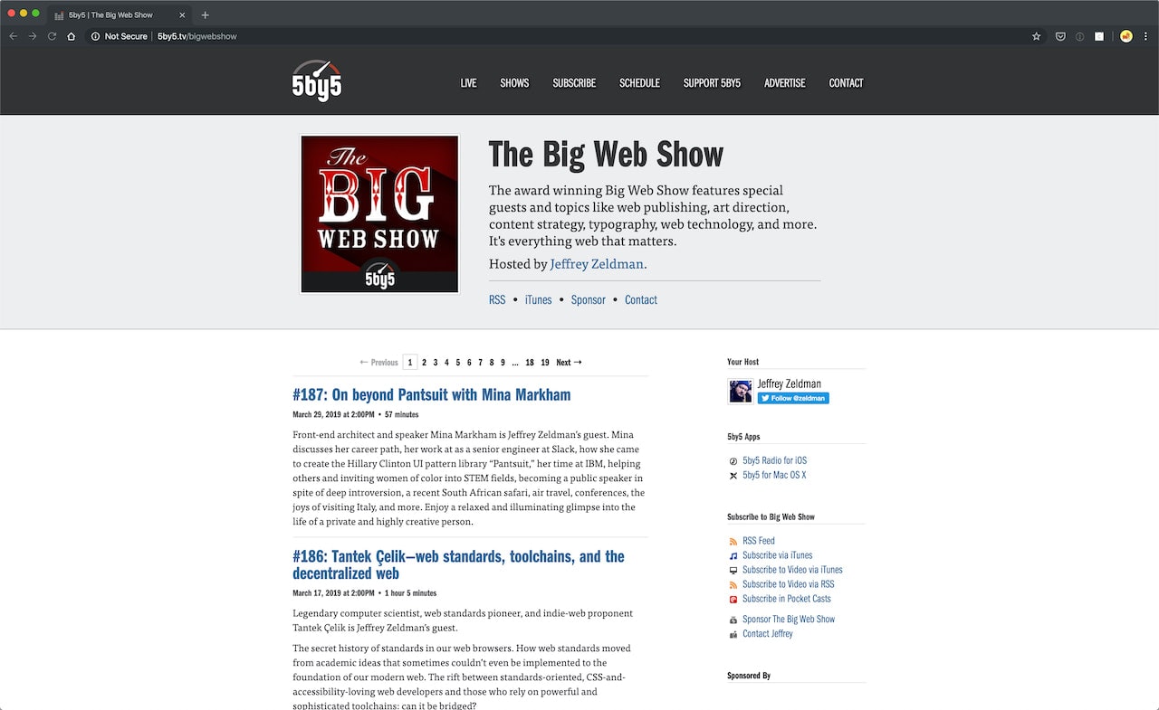 The Big Web Show