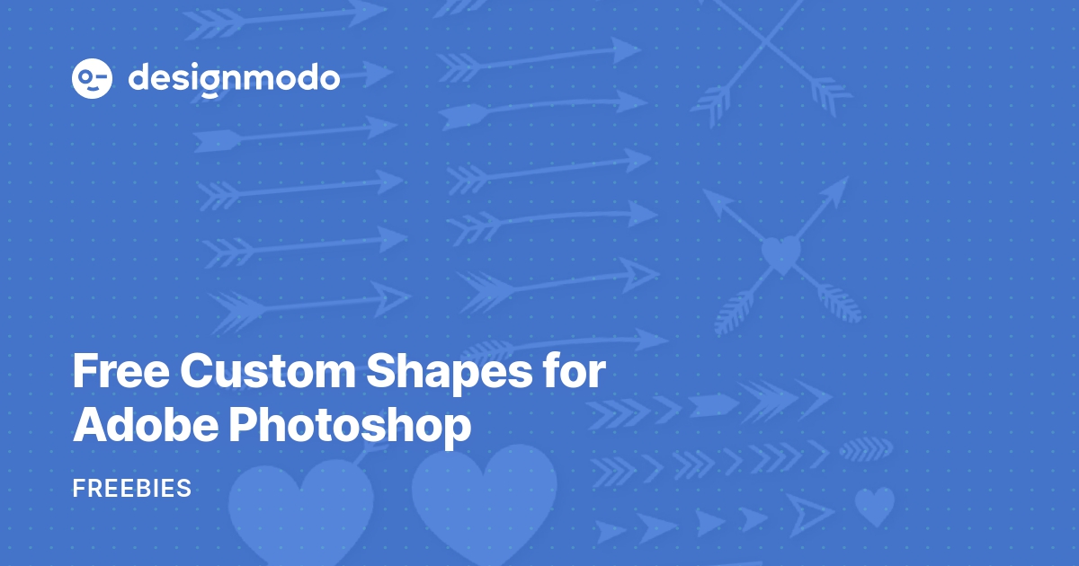 Download Free Custom Shapes For Adobe Photoshop Designmodo