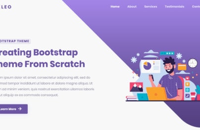 How to Create a Custom Bootstrap Theme from Scratch