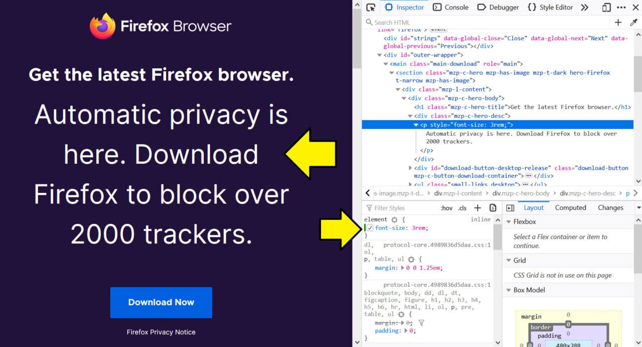 Getting Started With Chrome and Firefox Developer Tools Designmodo