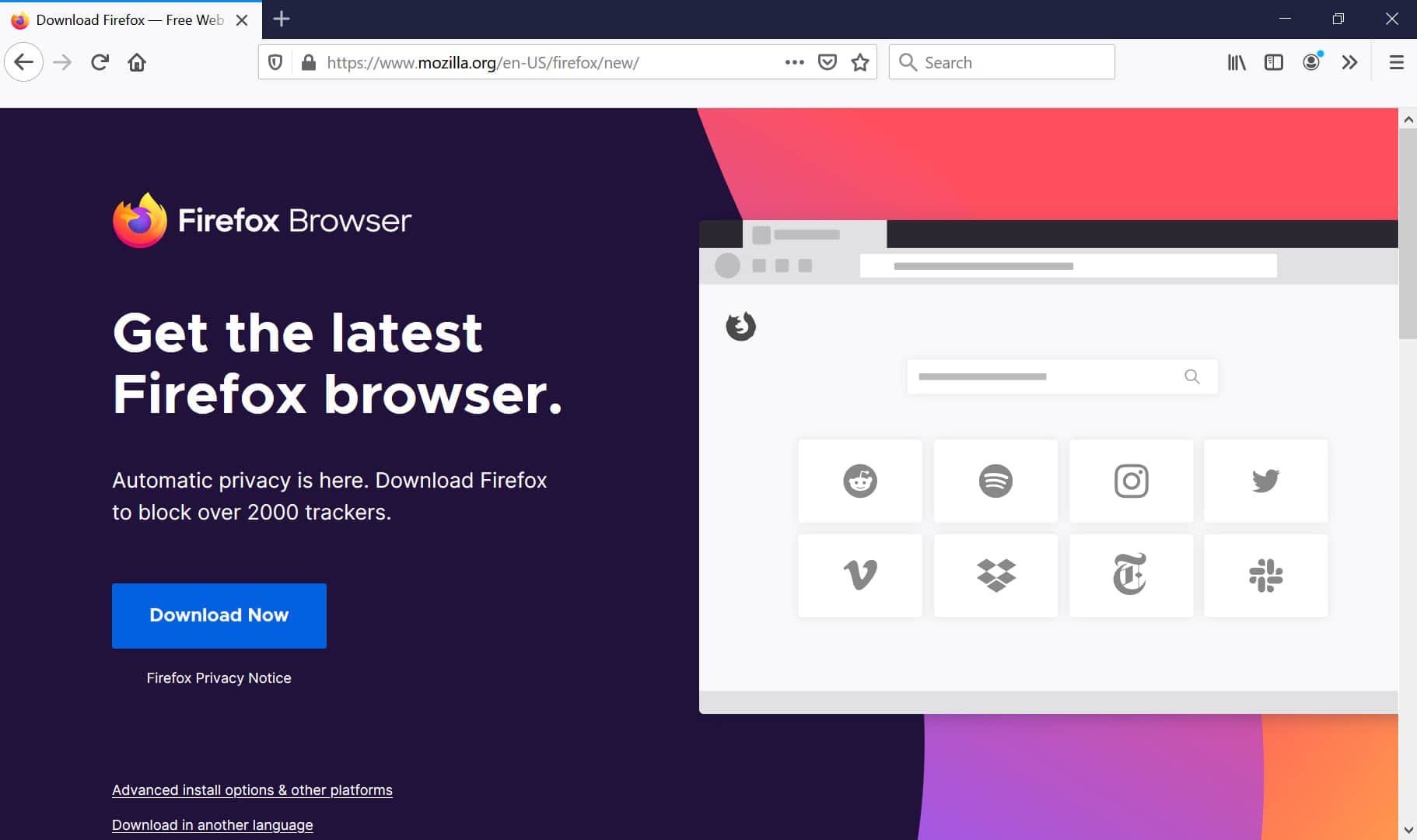 Firefox tools