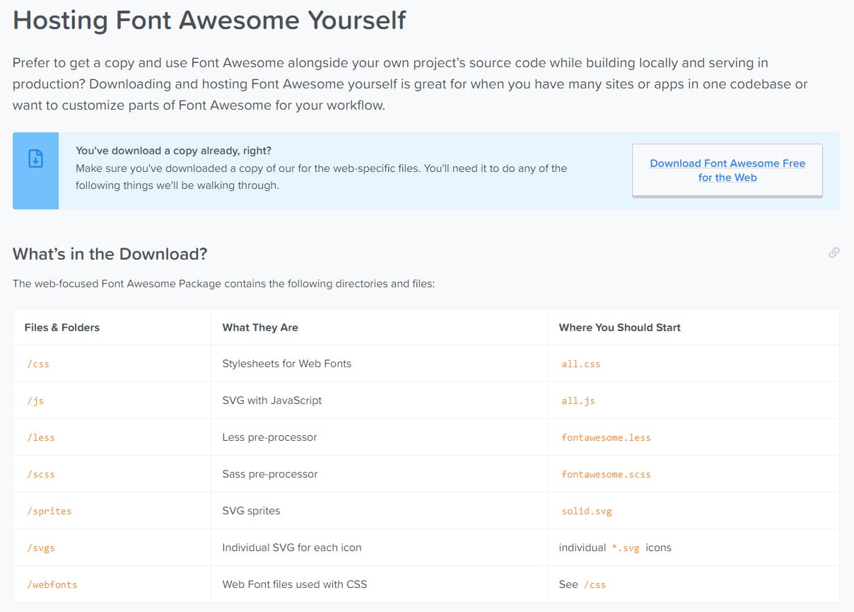 Download Font Awesome