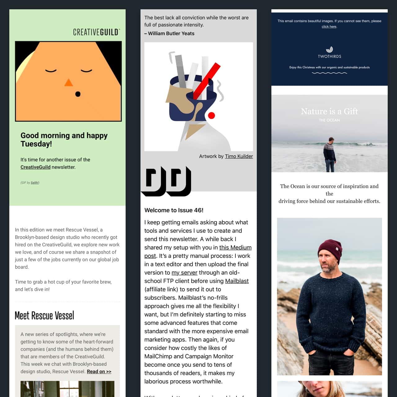 5 Email Newsletter Designs, Best Practices for Beginners Designmodo