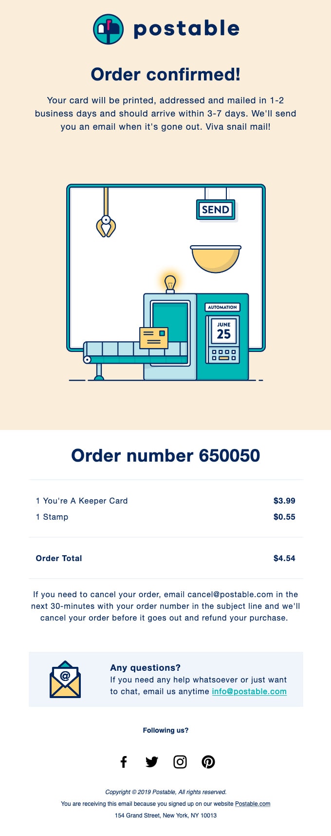 13 Order Confirmation Email Template & Subject Line Examples