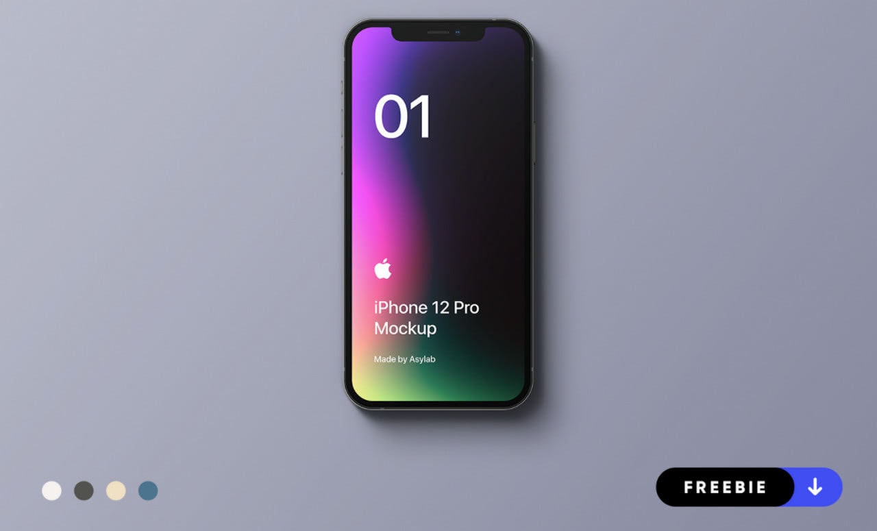 Download Free iPhone 12, 12 Pro Max, Mini and XR Mockups (PSD, Sketch, AI, Adobe XD) - Designmodo