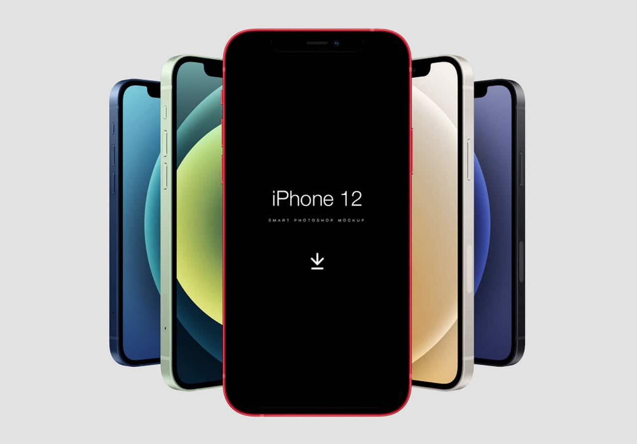 Free iPhone 12 Mockup