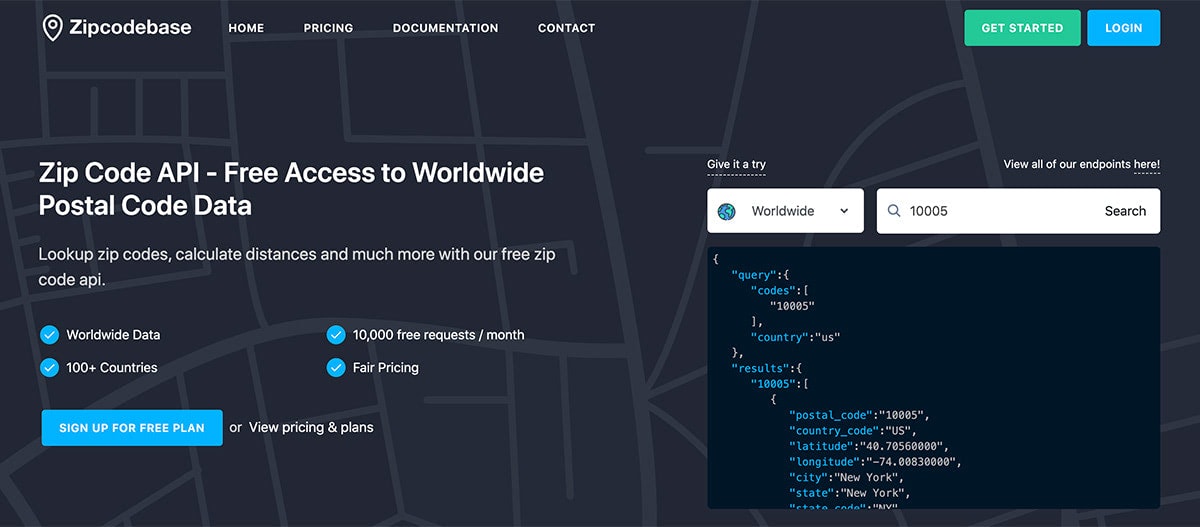 Zipcodebase Review: A Postal Code API