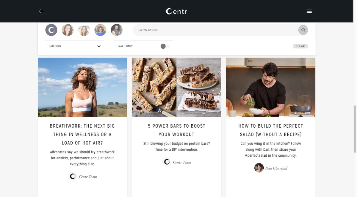 Centr blog