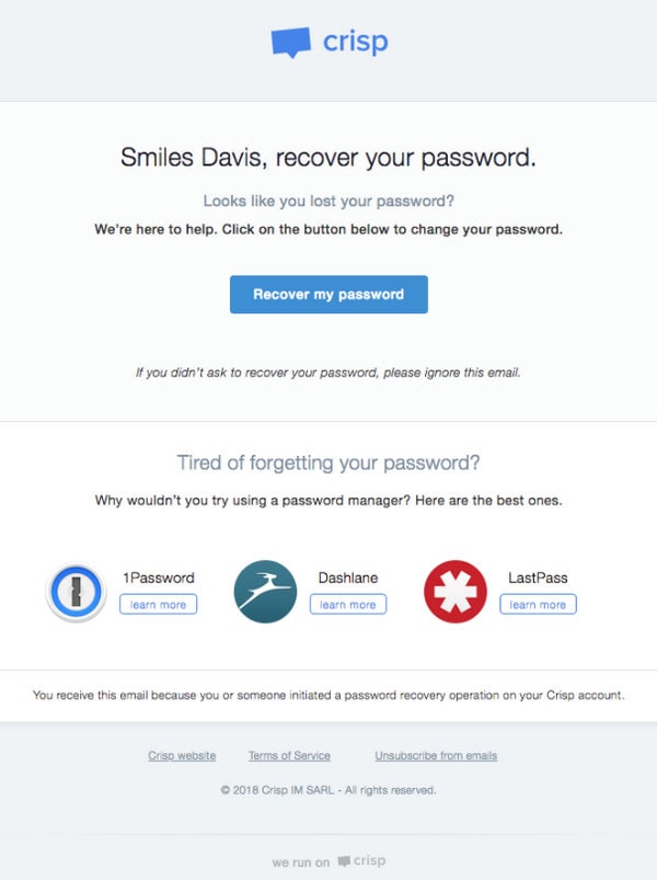 Guide to Effective Password Reset Emails; Drive Traffic to Your Website