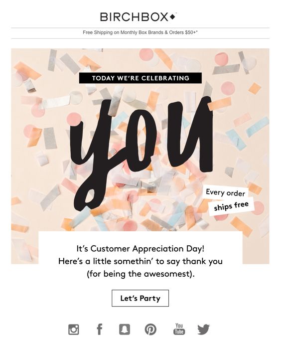 Guide to Customer Appreciation Emails, Examples and Best Practices