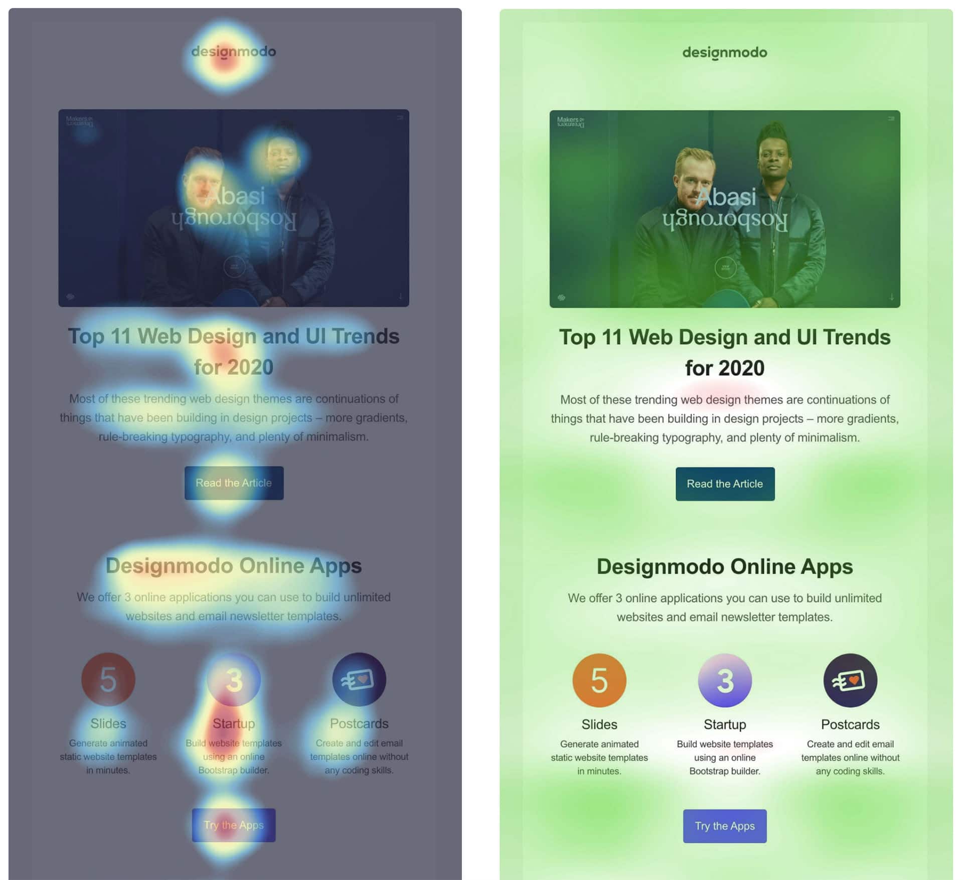 Heat Map Checking