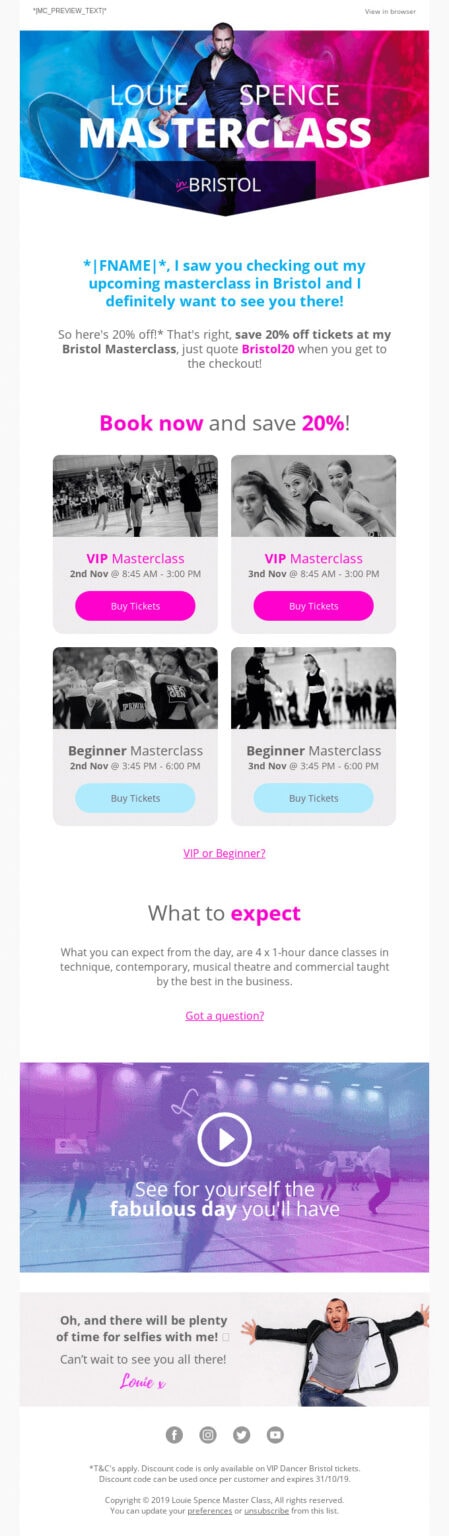 Event Invitation Emails: Best Practices and Examples - Designmodo