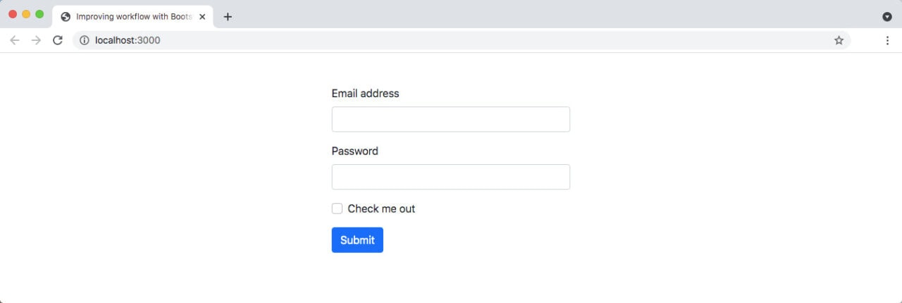 Speeding Up Development Process with Bootstrap 5