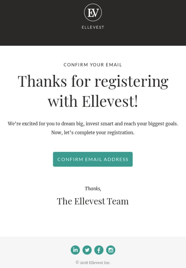 Collection of Inspiring Subscription Confirmation Email Examples