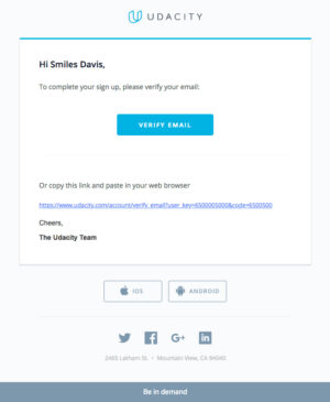 Guide to Verification Emails - Best Practices and Examples - Designmodo