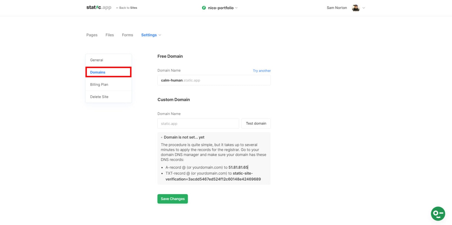 How to Quickly Deploy a Static Website Online with Static.app