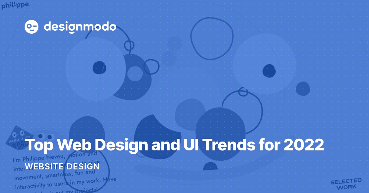 Top Web Design and UI Trends for 2022
