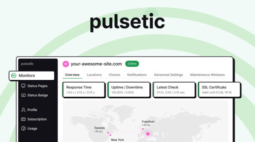 Pulsetic Review – Free Website Uptime Monitoring Service & Status Pages