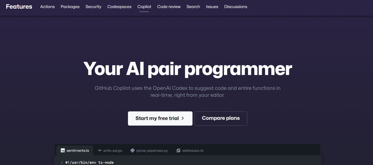 Copilot by GitHub