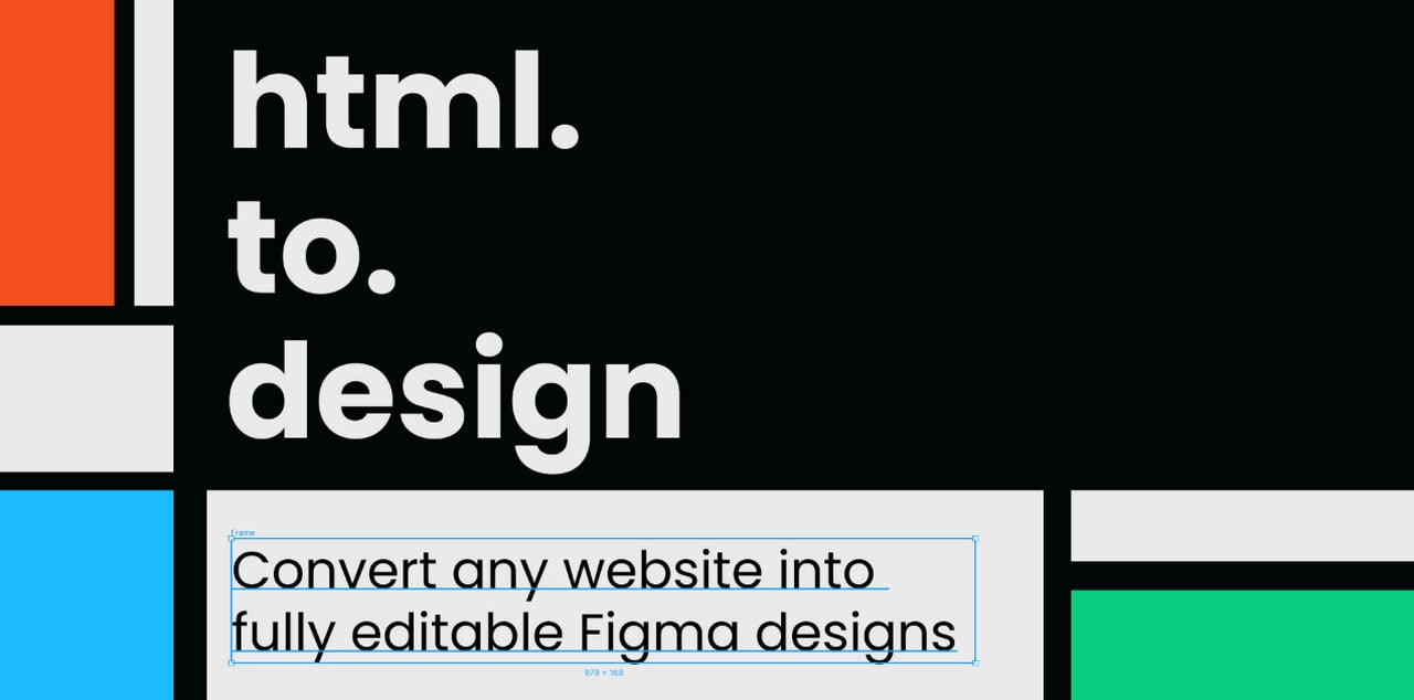 HTML to Design